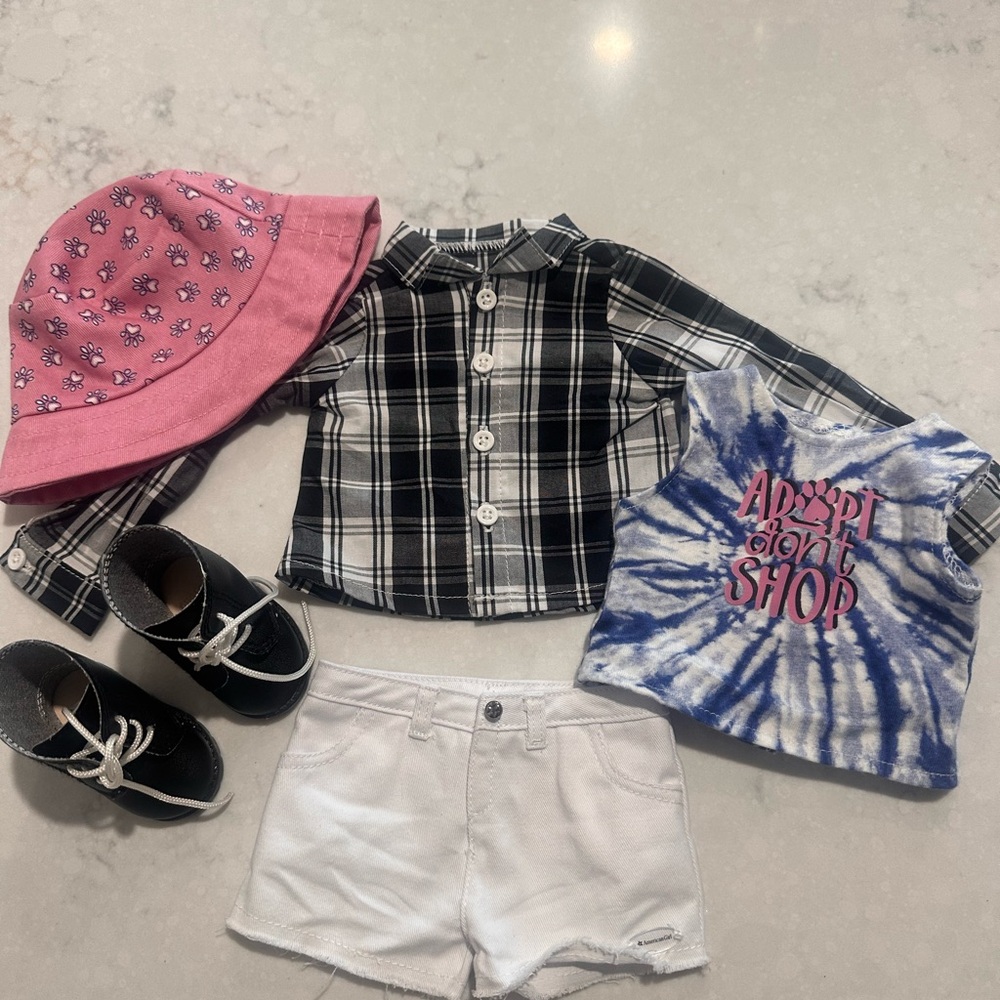 American Girl Kira “Adopt Don’t Shop” outfit